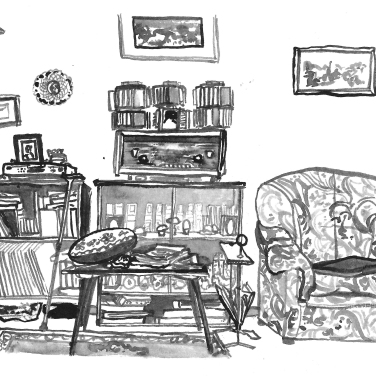 The Russian Living Room